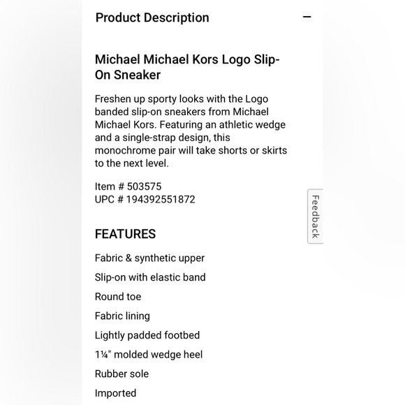 Michael Kors MK trainer sneakers women’s 👟 slip-on black & white Size 8.5 - Picture 9 of 17